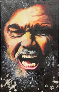 Tom Araya (Slayer) - 40 x 70 cm - &copy;2016